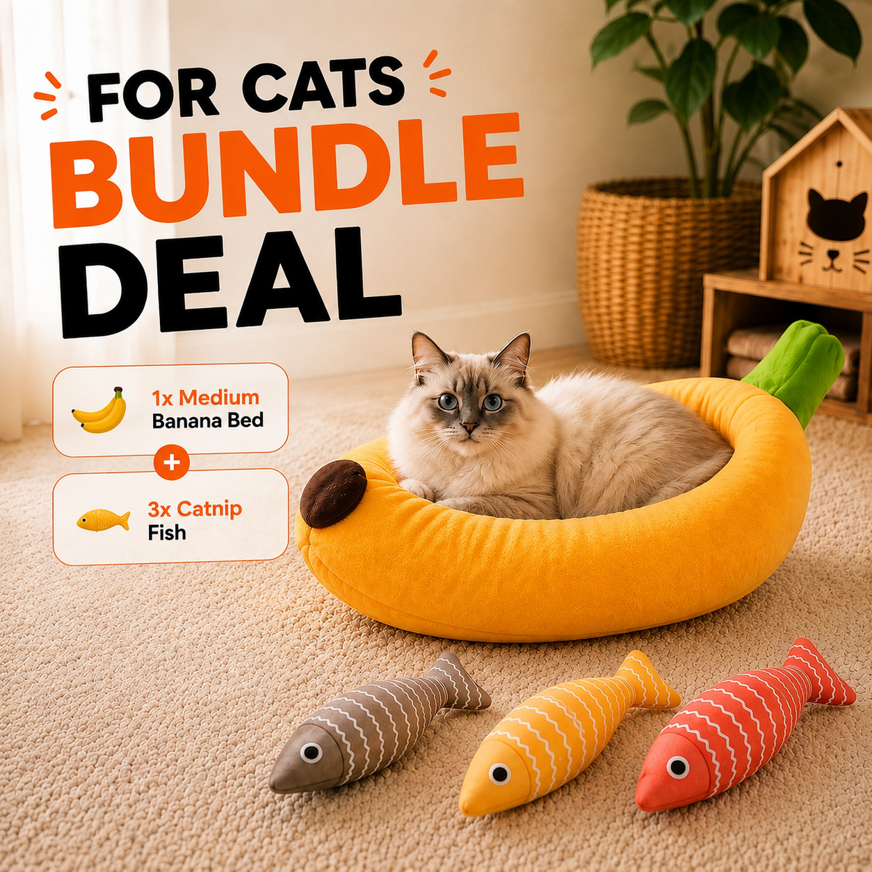 Banana Bed Bundle
