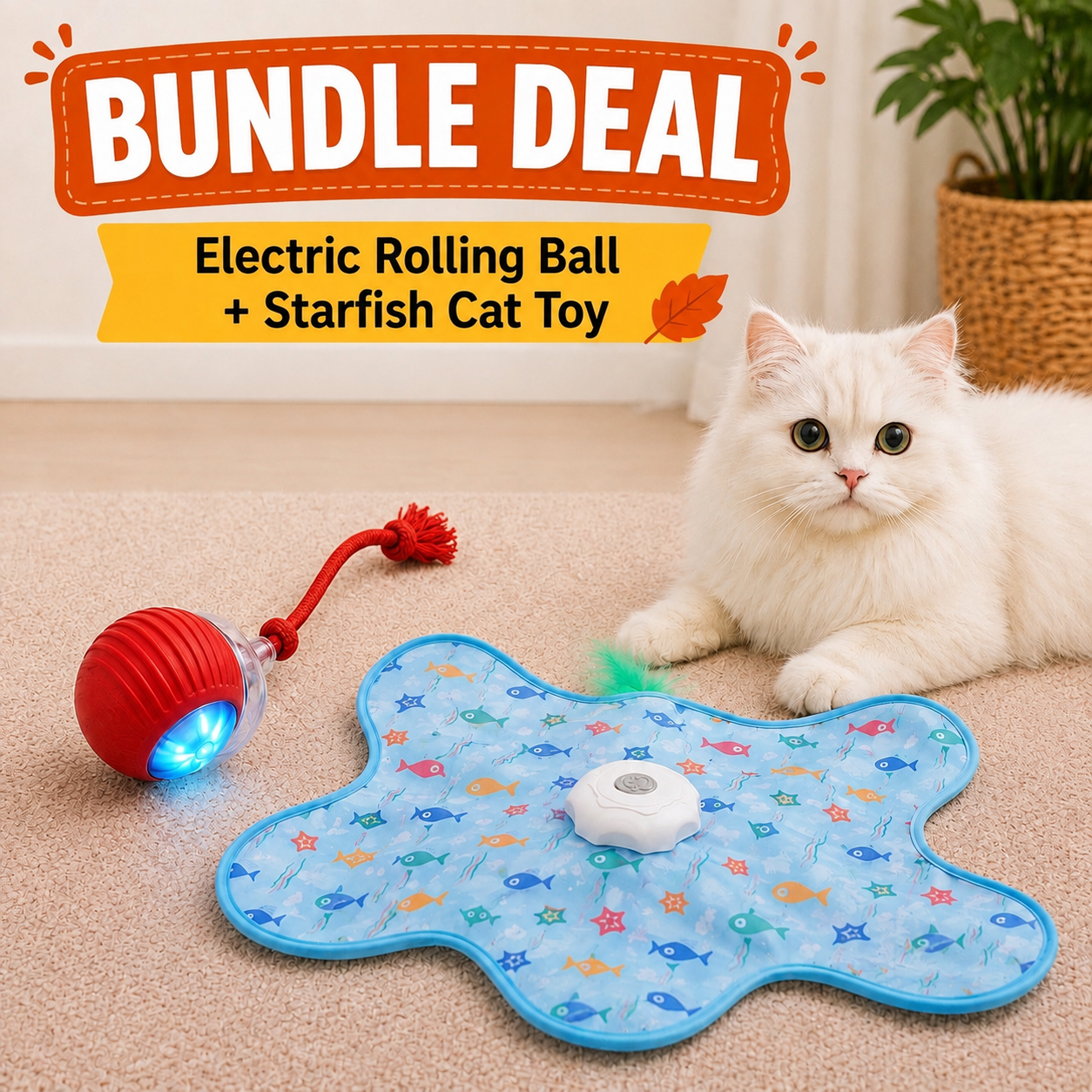 Electric Cat Toy Set