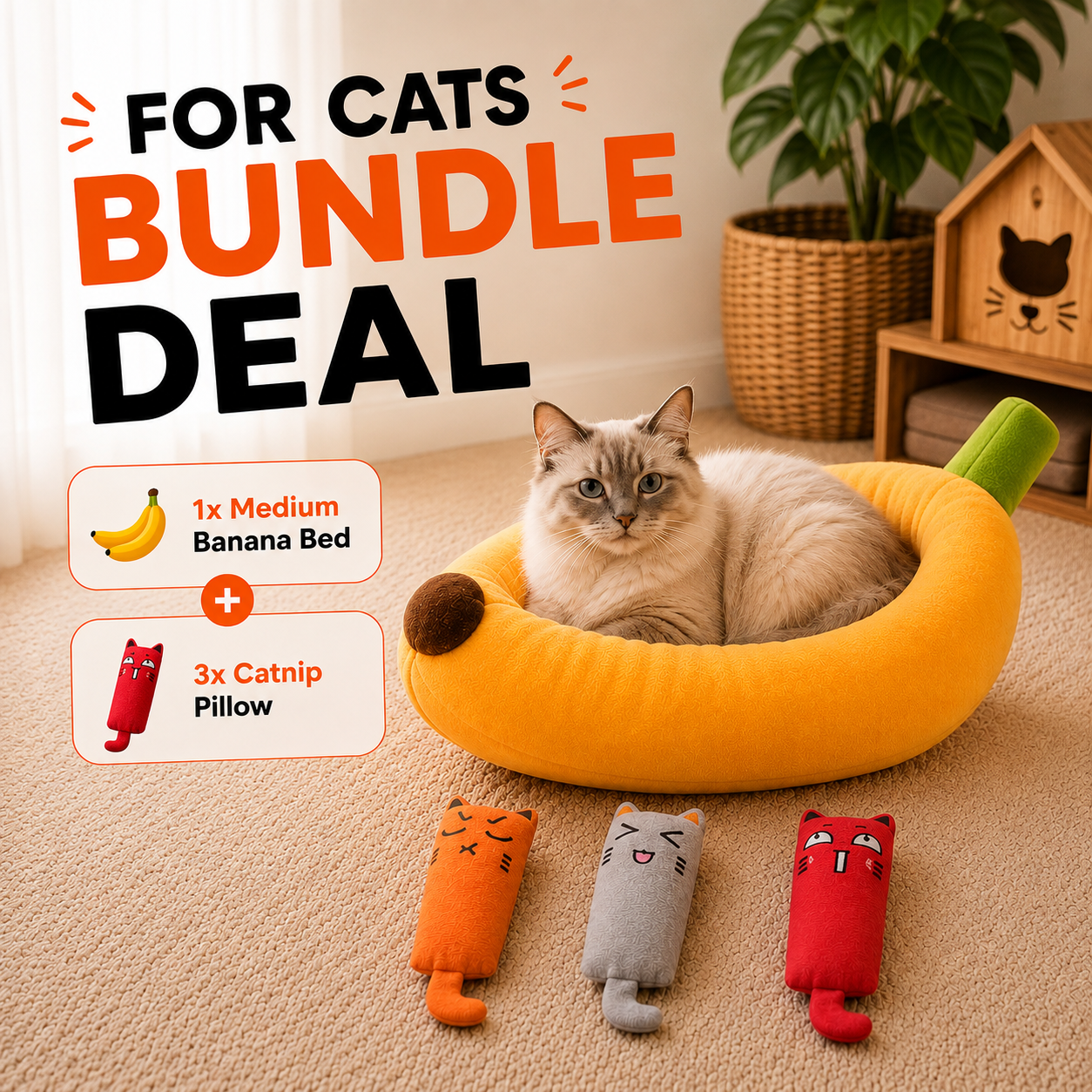 Banana Bed Bundle