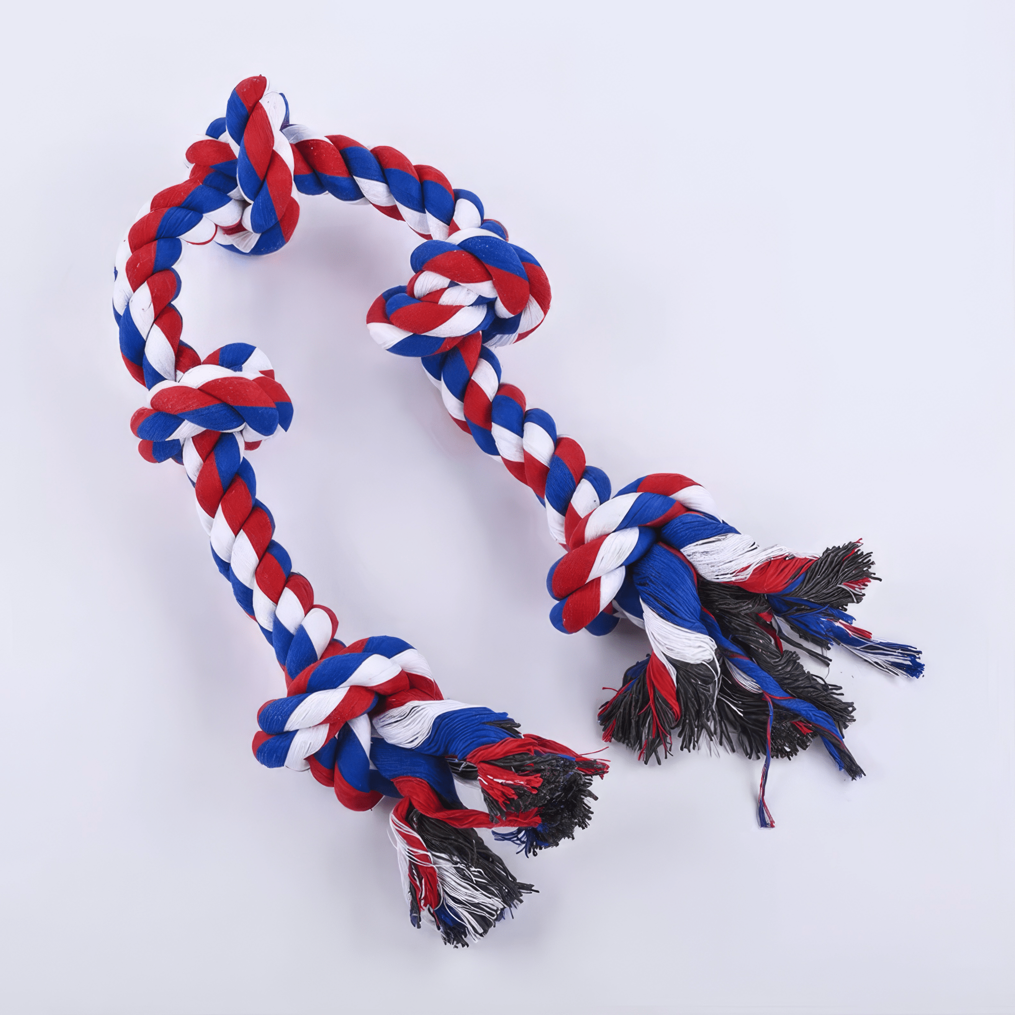 Whether your dog likes to tug, chase or chew, this red cotton rope holds up to hours of play
